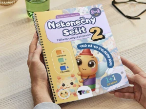 NEKONEČNÝ SEŠIT 2 - Mazací sešit. Grafomotorika (2-6 let)
